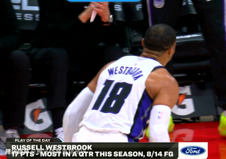 战旧主不留情！威少首节狂揽17分创赛季新高 无奈国王仍落后火箭11分