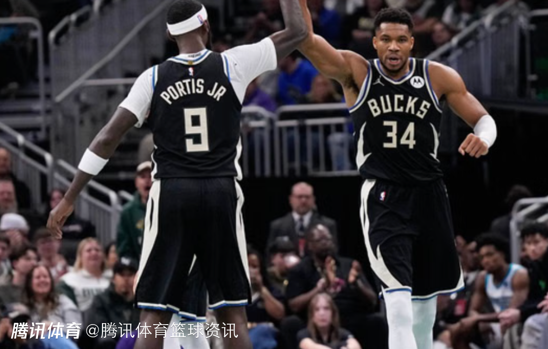 波蒂斯：现在谈我和字母哥下季能否留队为时尚早 我们目标是冲击季后赛