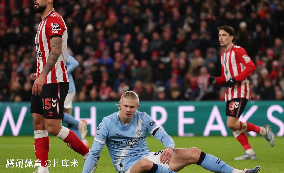 半场战报-B席越位进球被吹、哈兰德造险，桑德兰暂0-0曼城