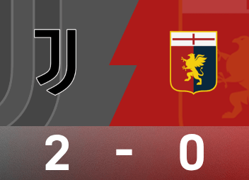 意甲战报：麦肯尼两失空门，迪格雷戈里奥扑点，尤文2-0热那亚