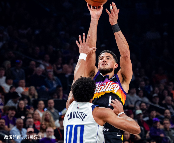 锁定西部第七！布克37+9太阳横扫独行侠 格林伤退狄龙28分