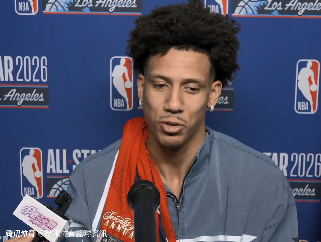 杰伦-约翰逊：第一次参加全明星赛还没法给出对比 下半程要专注于每天去达成目标