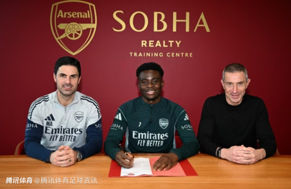据悉新合同至2031年！官方：阿森纳与进攻核心萨卡完成续约