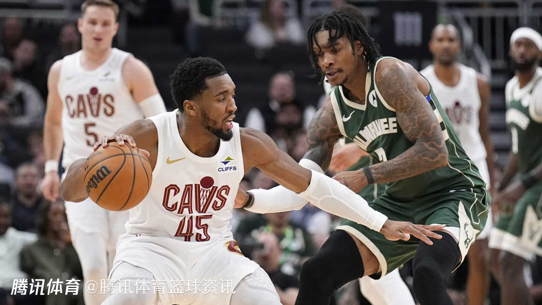 此前眼睛明显充血！骑士主帅：米切尔因眼伤大概率无缘对阵公牛