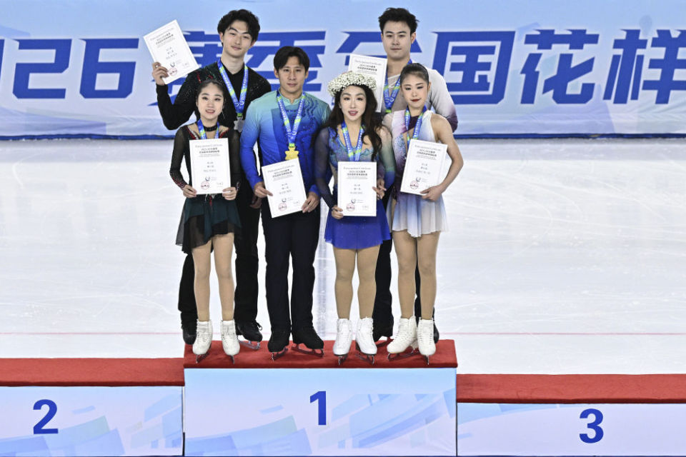 中国花滑冬奥阵容确认：三届元老隋文静/韩聪领衔！唯女单是新人