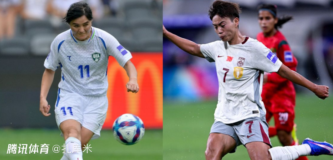 中国女足vs乌兹首发：王妍雯张琳艳吴橙舒领衔，王霜吴海燕替补待命