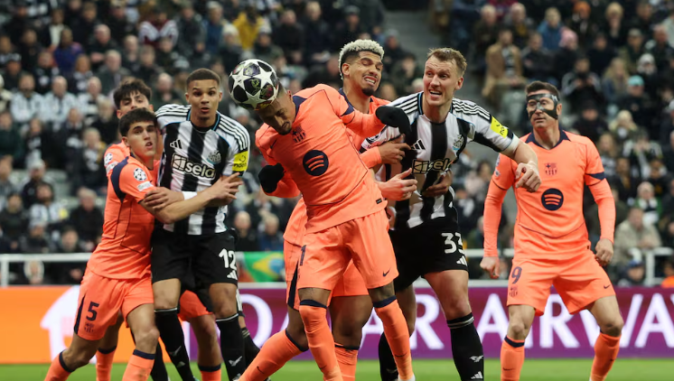 欧冠：巴萨1-1客场平纽卡斯尔 亚马尔95分钟点球破门救主