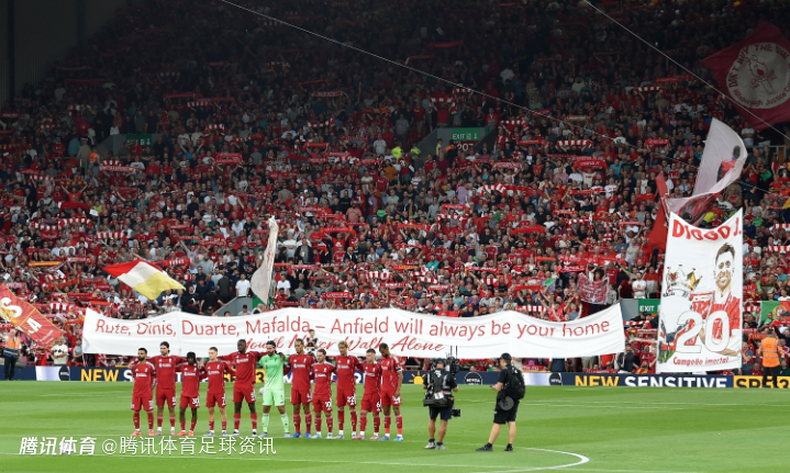 缅怀！英媒曝周末利物浦主场迎战狼队 若塔的两个孩子将成为球童