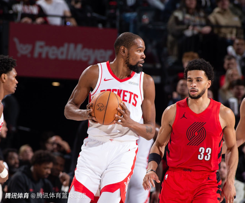 开拓者vs火箭前瞻：杨瀚森缺席霍勒迪力争三杀对手 杜兰特能否助队复仇