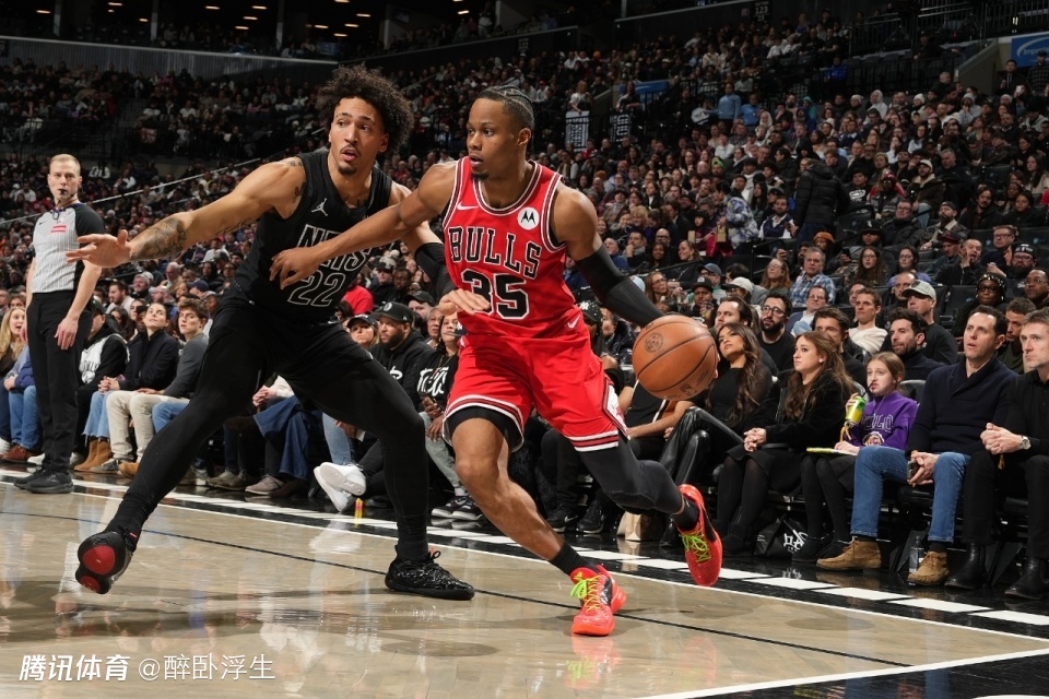 河村勇辉被弃用！公牛惜败篮网吞4连败 西蒙斯23分加盟新高