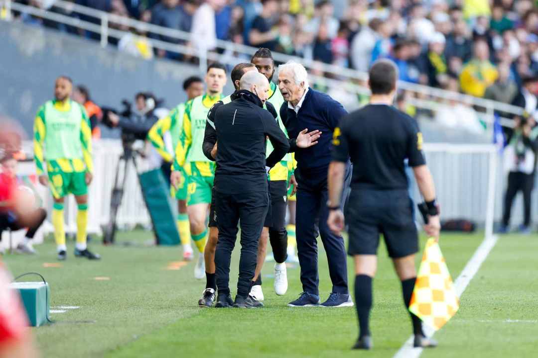 南特主席：哈利霍季奇73岁了，不能因为他触碰裁判就说想打架