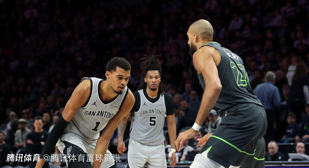 戈贝尔谈垫脚文班：都是去试图干扰投篮 我没有故意伤人的意图