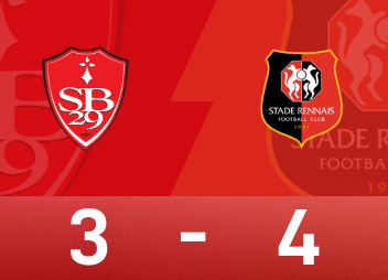 法甲战报：莱波尔梅开二度，埃比贝双响，雷恩4-3布雷斯特