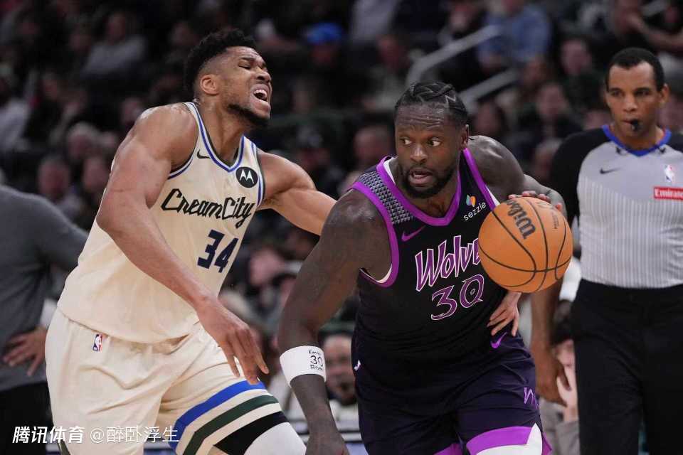 华子伤停森林狼33分大胜双杀雄鹿 字母哥25+8+5兰德尔29+8+6