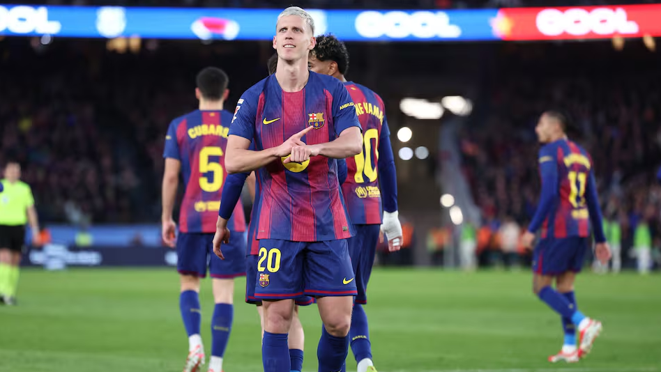 西甲：巴萨3-0主场10连胜重返榜首 亚马尔绝妙进球奥尔莫传射