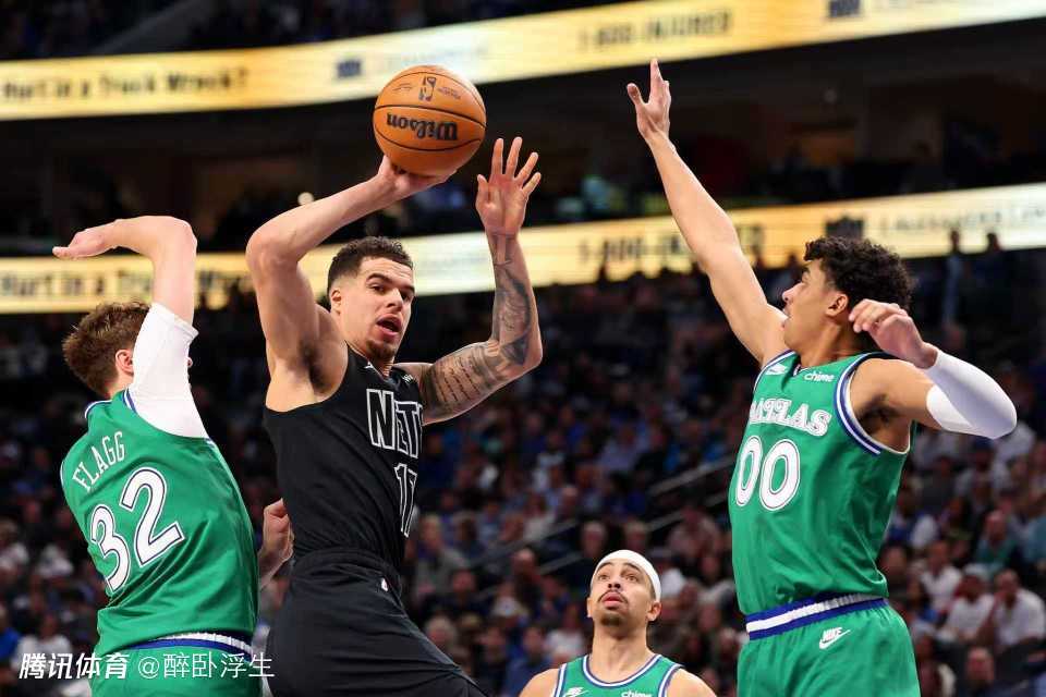 弗拉格27+5+5受伤惊魂独行侠双杀篮网 波特28+9克莱6三分