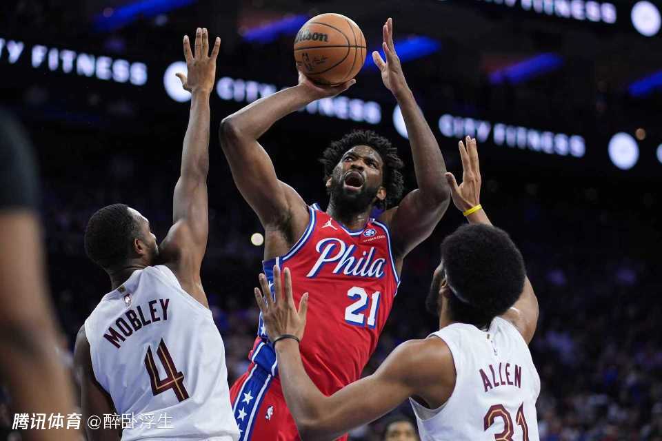 莫布利暴扣准绝杀骑士三杀76人 恩比德33分泰森39+7三分生涯新高