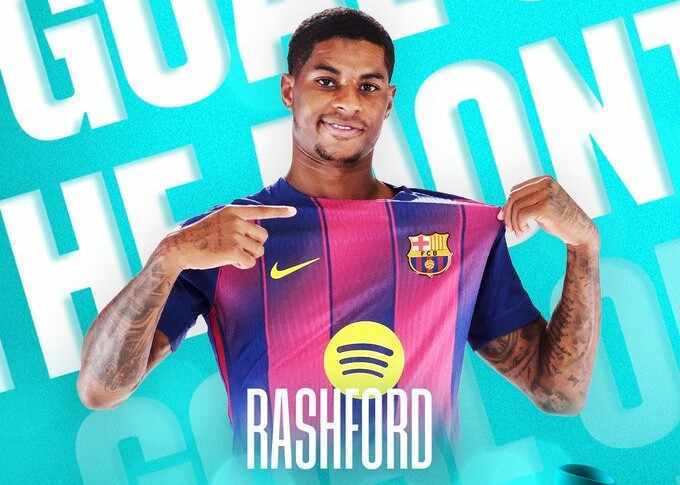 官方：拉什福德对阵西班牙人的进球当选西甲4月最佳进球