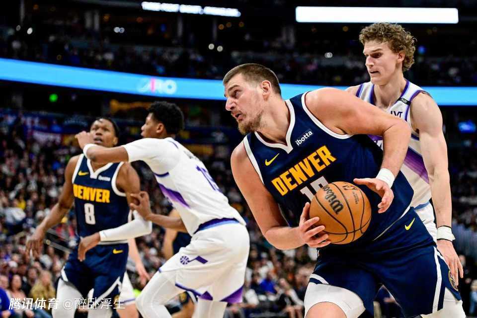 掘金24三分平队史纪录大胜爵士 约基奇14+13+13第178次三双