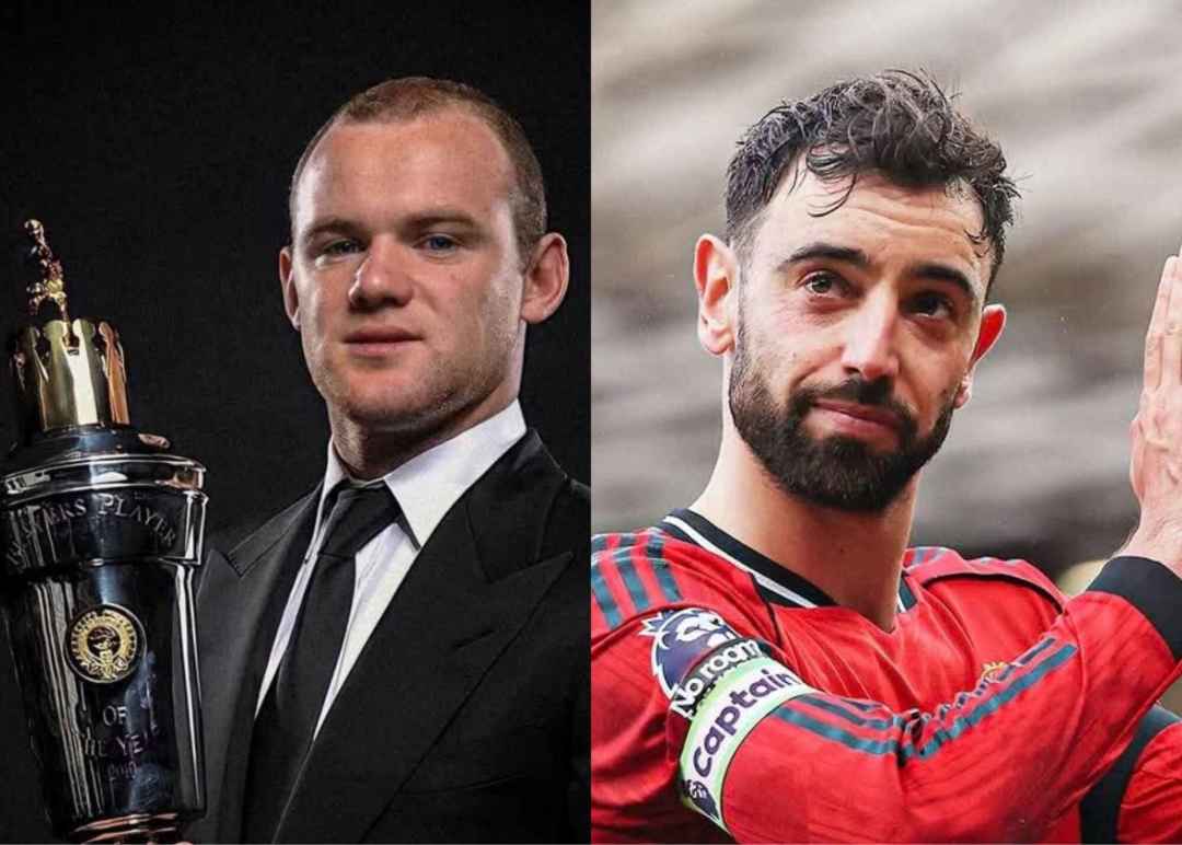 鲁尼：B费应获年度最佳，他是队友的完美榜样