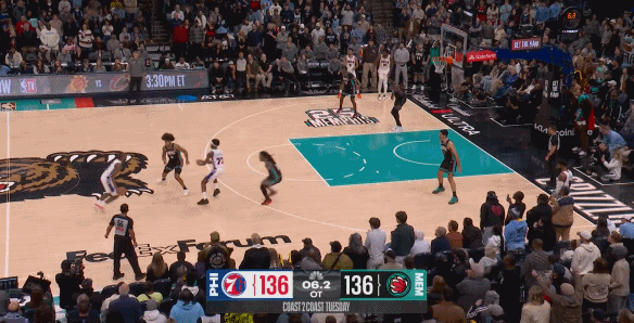 埃奇库姆准绝杀灰熊！助76人三巨头取得本赛季合体首胜