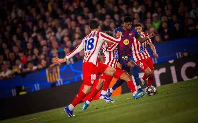 马竞vs巴萨赛季五场交锋全记录：联赛巴萨双杀，杯赛马竞占优