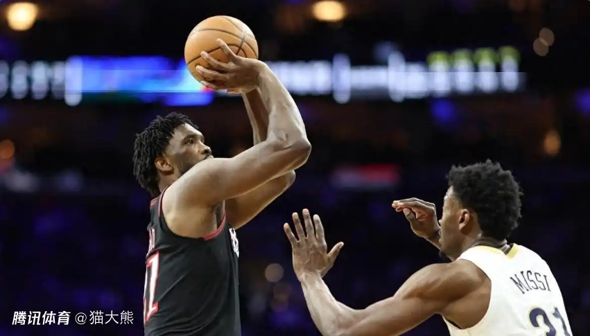 数据帝：两战83分！状元创NBA纪录 恩比德一壮举升至历史中锋第四