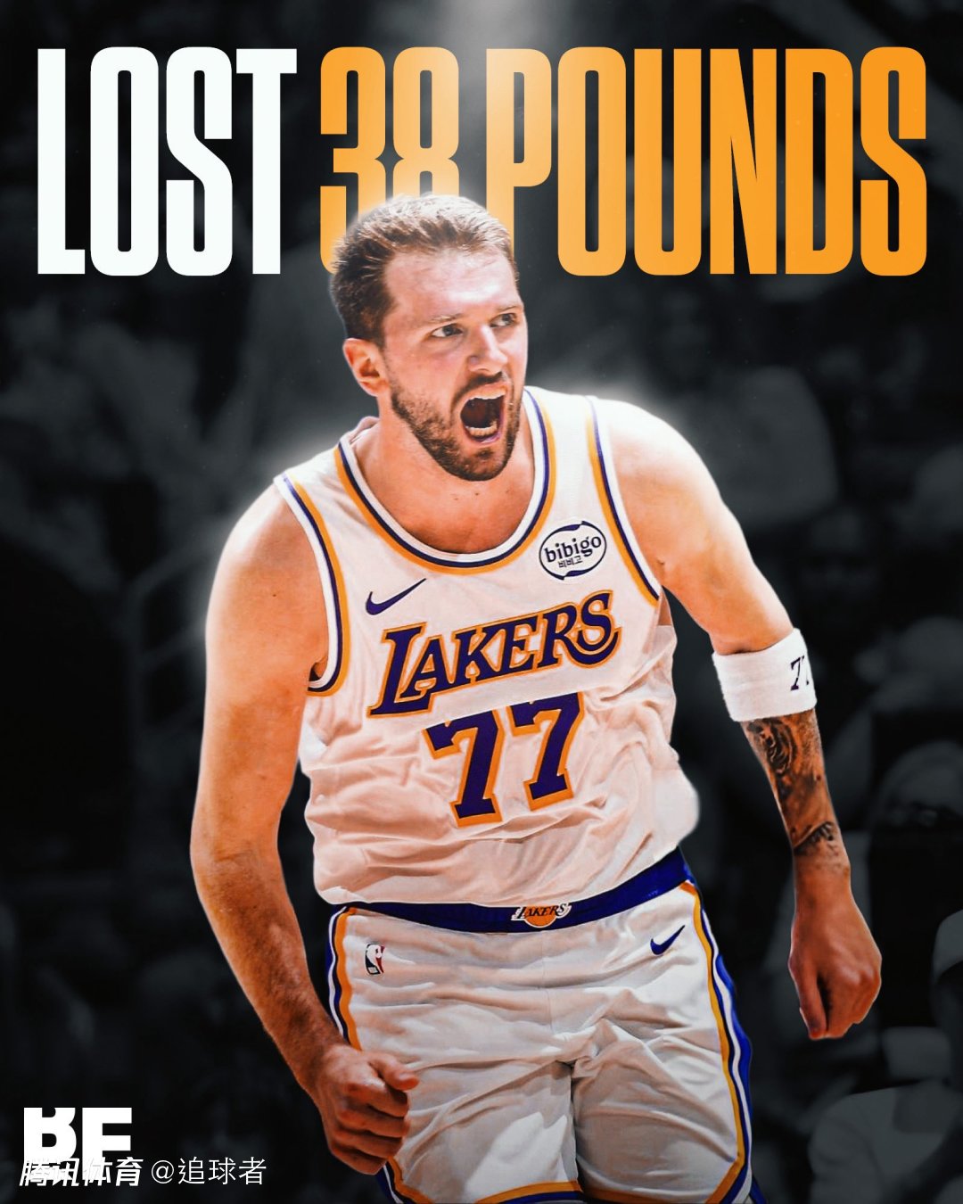 东契奇又瘦了！上赛季结束至今已暴瘦38磅 表现炸裂全力争夺MVP