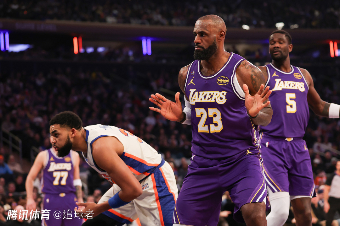湖人跌出前六！詹姆斯22分吞败仗：连续22年入选全明星夜提前认输