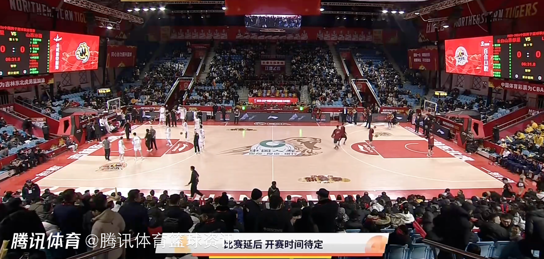 媒体人：吉林和山西的比赛由于地板出现问题 现在还无法开始