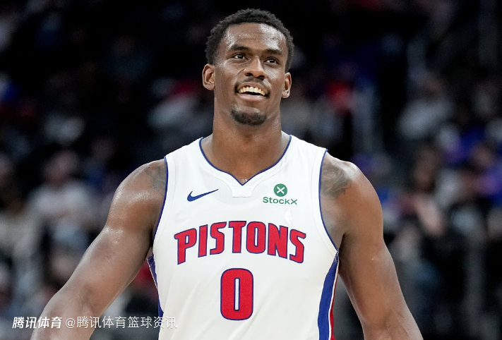 5年2.39亿！活塞或顶薪续约杜伦 本赛季场均砍19.5分10.6篮板