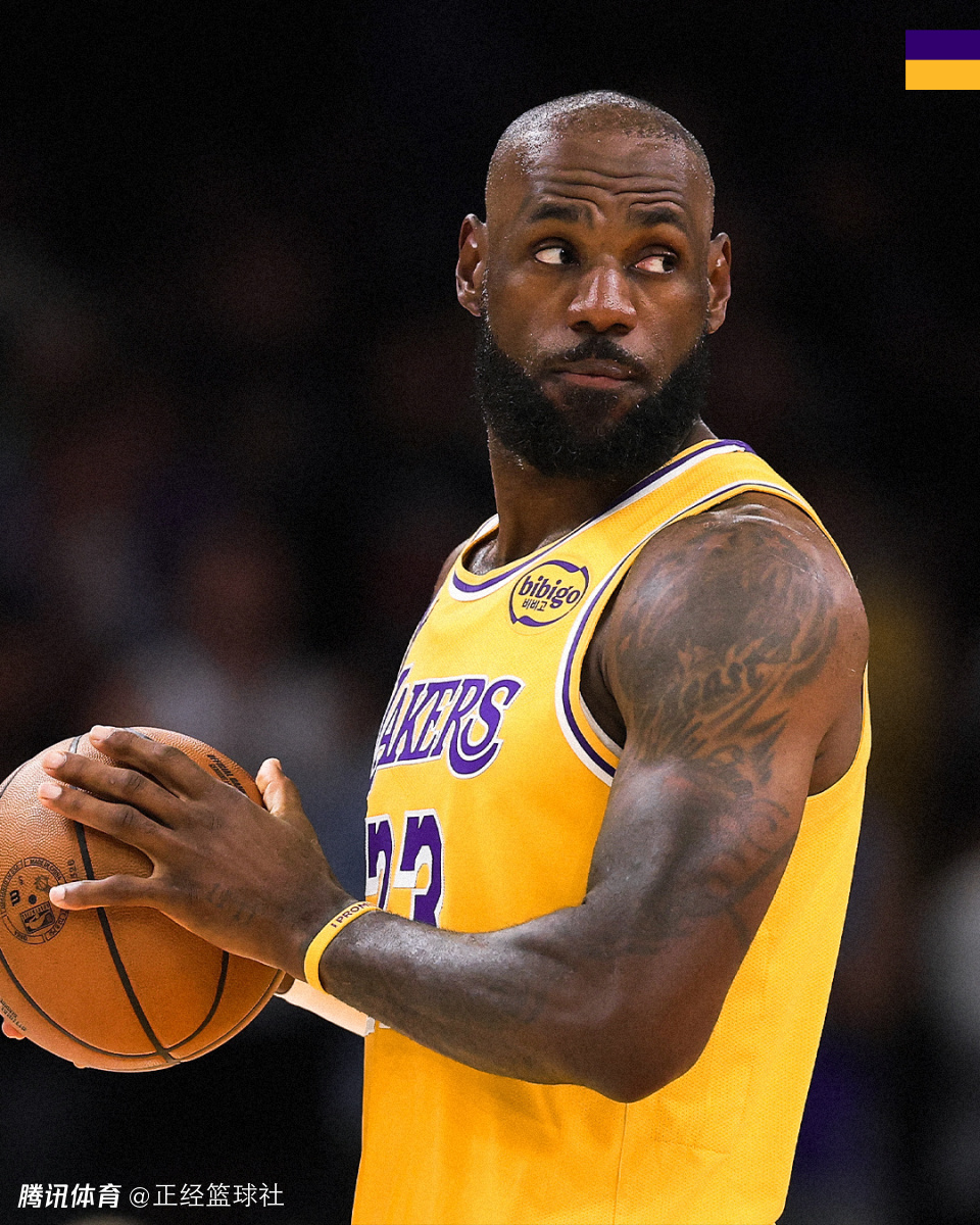 詹姆斯一战迎三大里程碑！空砍15+6+5遭三连败 关键补篮难救湖人