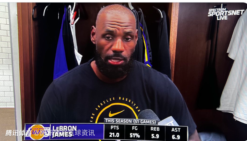 詹姆斯：我的手指伤势无大碍 本次客场之旅还剩下一场我们会做好准备