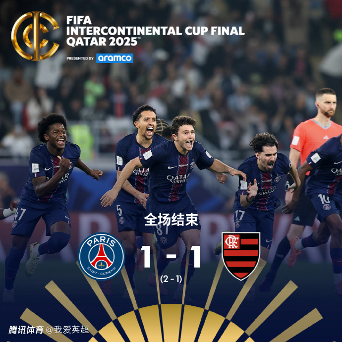 恭喜！巴黎首夺世界级冠军，今年加冕6冠王，史上第3队+比肩巴萨拜仁