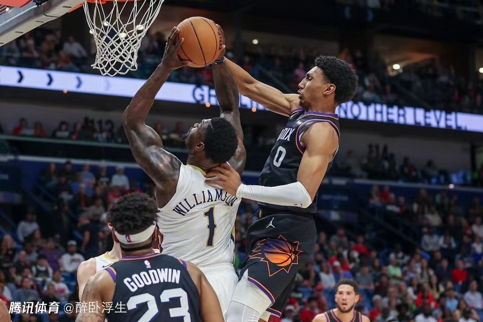 布克30+9+5太阳双杀鹈鹕 锡安20+8+6马威24+13