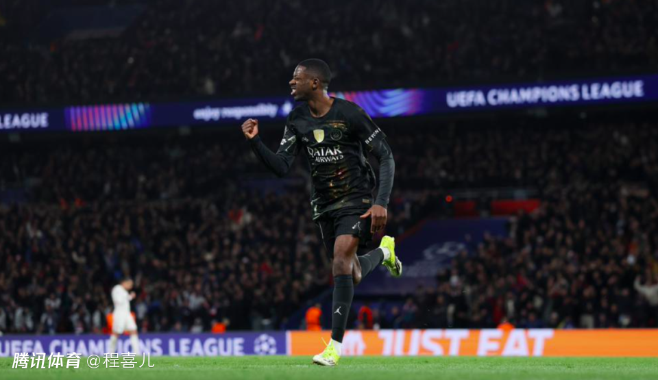 欧冠：巴黎5-2切尔西 登贝莱一条龙 K77双响 恩佐传射 约恩森送礼