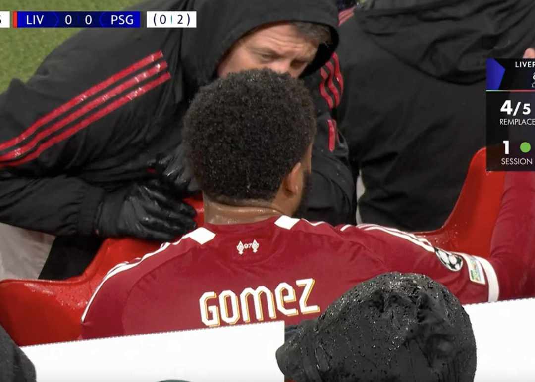 什么原因？戈麦斯替补登场22分钟后便被换下