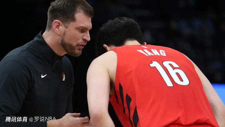 杨瀚森要换教练了？曝开拓者积极打探教练市场 斯普利特有可能下课