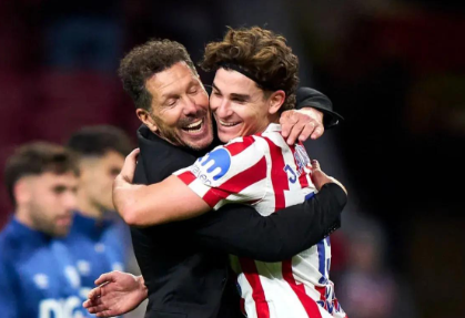 西蒙尼谈阿尔瓦雷斯转会传闻：不清楚他想法 但他已回归应有水平 我很满意