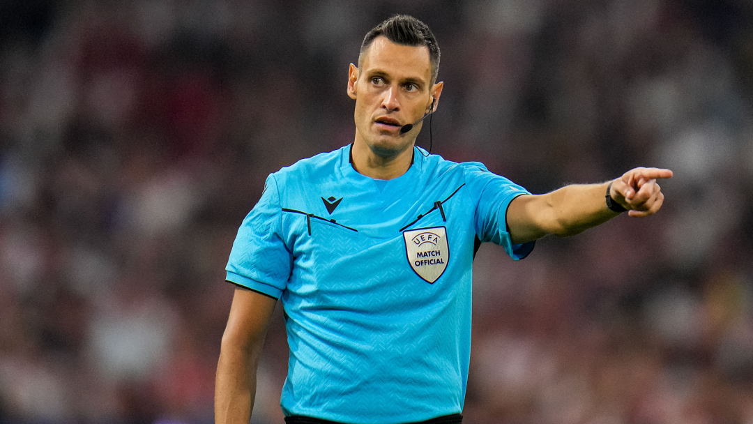 官方：马里亚尼领衔的意大利裁判组执法利物浦vs巴黎次回合