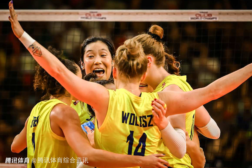 女排世俱杯半决赛：科内利亚诺3-1奥萨斯科 朱婷13分助队进决赛