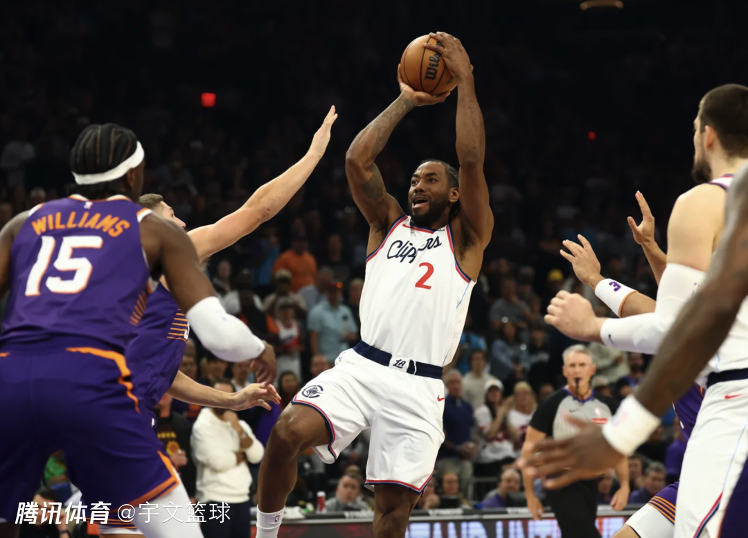 哈登缺阵快船24分大胜太阳 莱昂纳德25+8狄龙1000三分里程碑