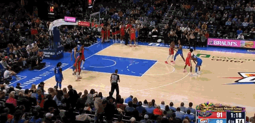 双双吃T！杰林与萨迪克-贝冲突 双方动手互推还对喷垃圾话