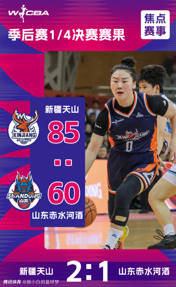 场均16+11助新疆入四强！31岁女篮MVP凤凰涅槃 宫鲁鸣重新考察？