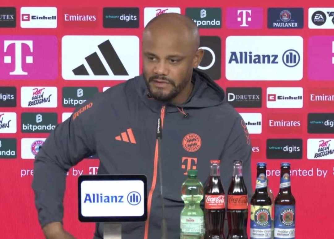 孔帕尼：卡尔不会在本场复出，选择轮换在我的考虑范围内