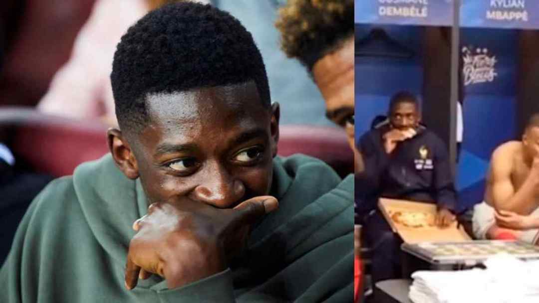 登贝莱：赛后我依旧会吃汉堡和披萨，这个习惯不会停