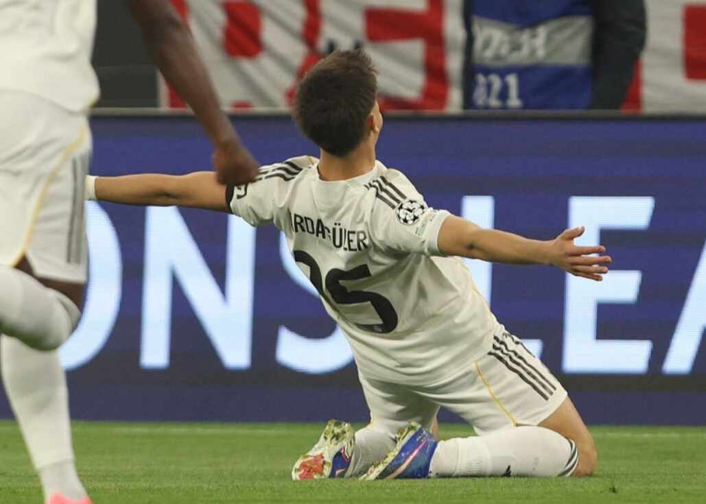 居莱尔开场35秒破门，打入皇马队史欧冠最快进球&赛季欧冠最快