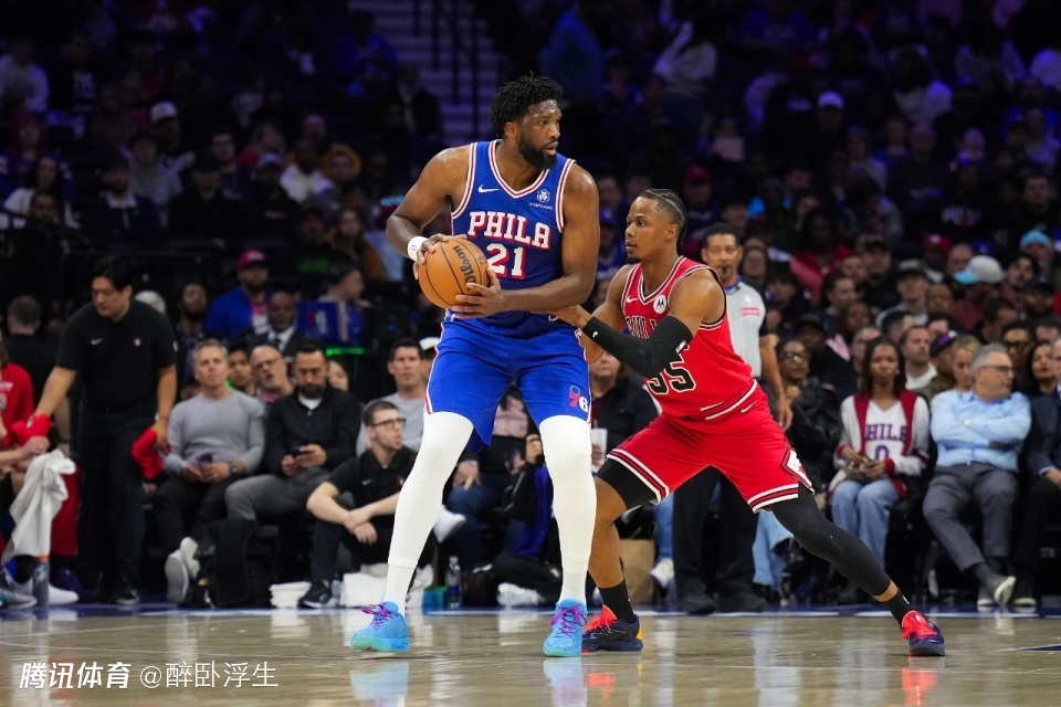 76人最多领先47分大胜公牛 恩比德复出35+6+7乔治解禁28分