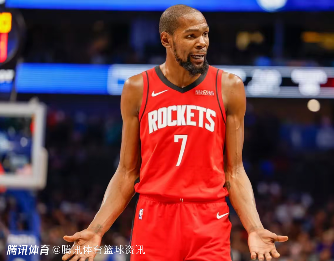 追平威少！杜兰特39场轰1000+ 成火箭队史第二快仅逊哈登