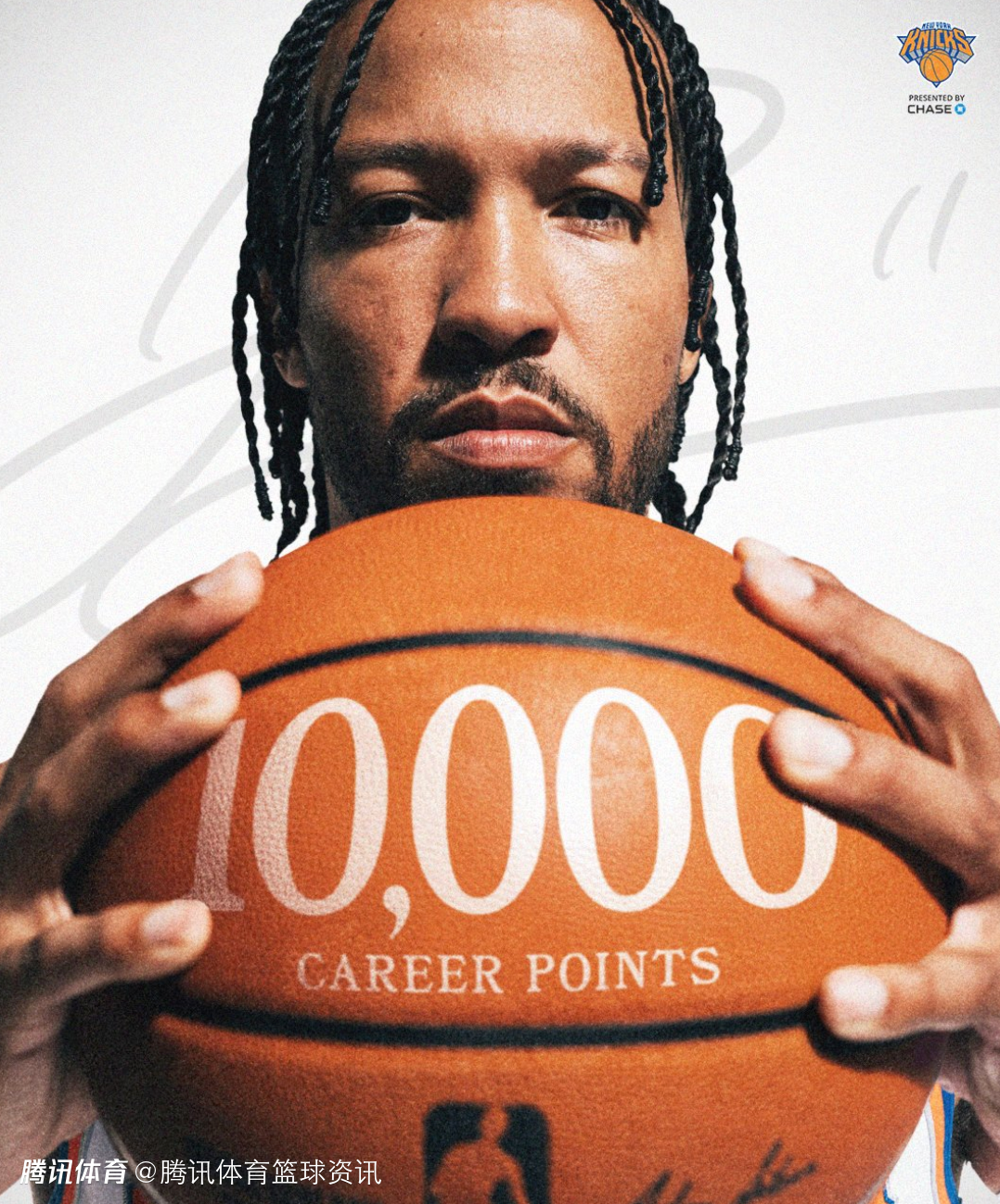 里程碑！布伦森第三节罚球命中 拿到职业生涯第10000分